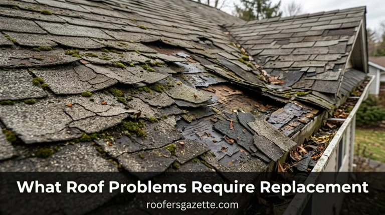 What Roof Problems Require Replacement
