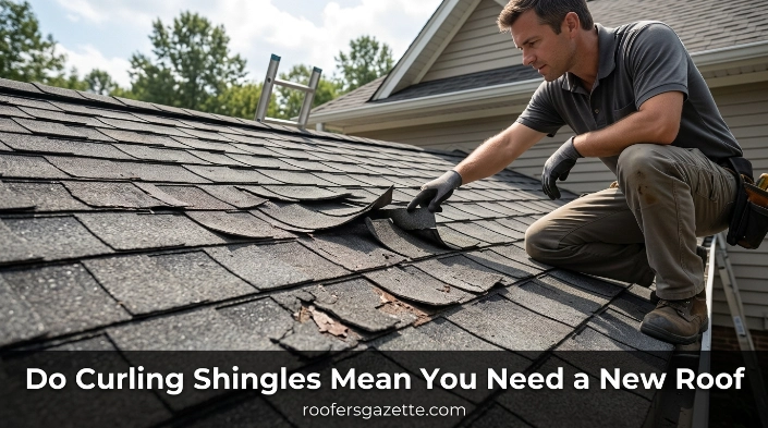 Do Curling Shingles Mean You Need a New Roof