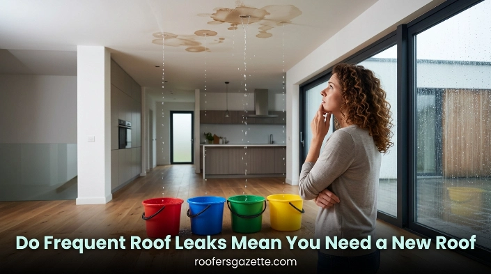 Do Frequent Roof Leaks Mean You Need a New Roof