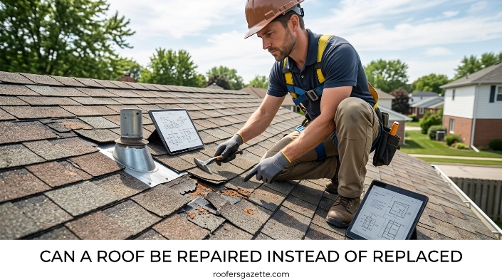 Can a Roof Be Repaired Instead of Replaced