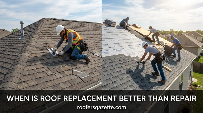 When Is Roof Replacement Better Than Repair