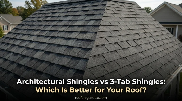 Architectural Shingles vs 3-Tab Shingles