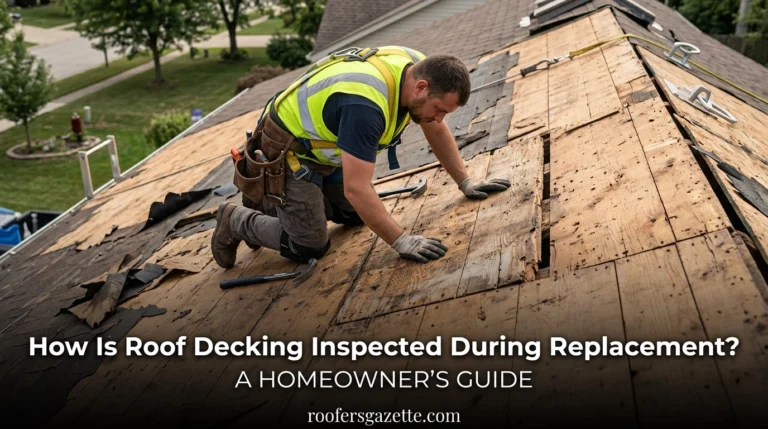 How Is Roof Decking Inspected During Replacement