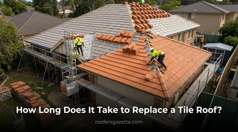 How Long Does It Take to Replace a Tile Roof