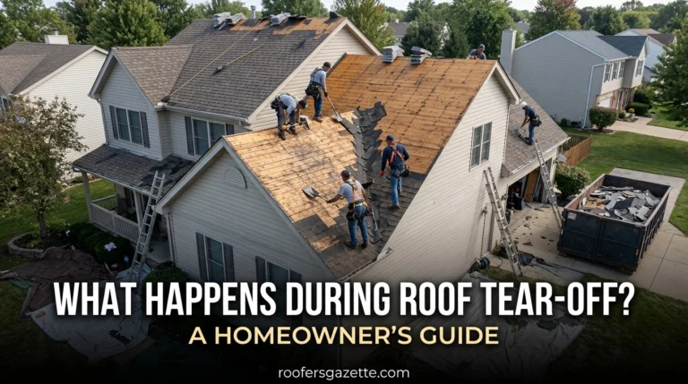 What Happens During Roof Tear-Off